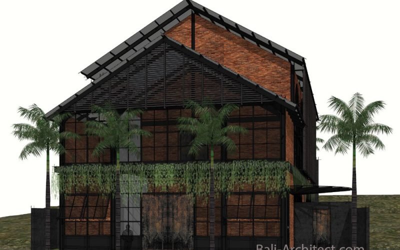 Architectural 3D Modeling Villa Batubolong